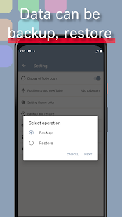 ToDo list with logging, a free and simple tool 2.4.1 APK screenshots 4
