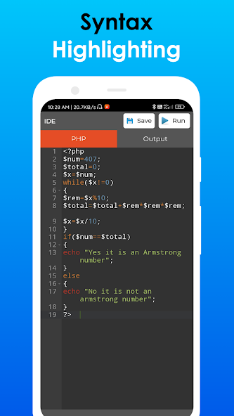 PHP Editor - Code and run PHP 1.1.0 APK + Мод (Unlimited money) за Android