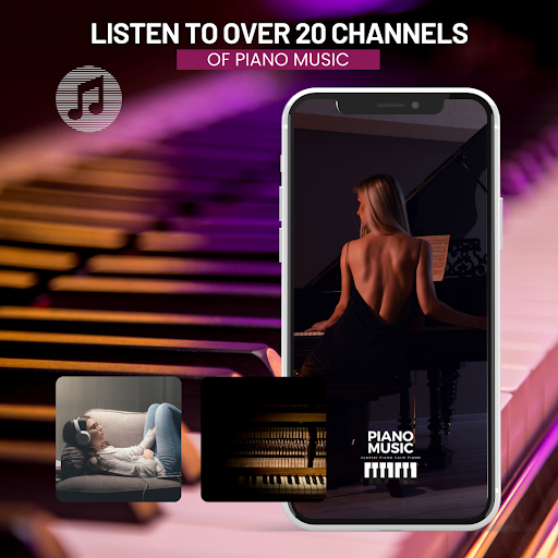 Screenshot of Piano Music Radio