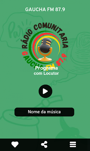 Android application GAUCHA FM 87.9 screenshort