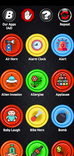 Android application Big Button Sound Effects screenshort
