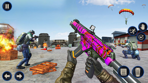 Android application FPS Shooting Game: Real Gun 24 screenshort