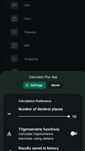 Calculator Plus App & Unit