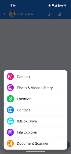 IMBox.me - Work messaging Screen 2