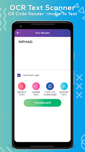 OCR Text Scanner : Image Scan Screen 2