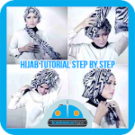 Cover Image of ดาวน์โหลด Hijab Tutorial Step by Step 1.0 APK