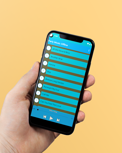 Android application Party Music Offline screenshort