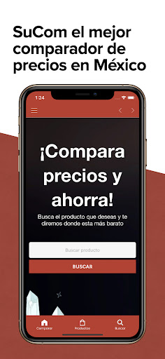 Android application SuCom - Compara y Ahorra screenshort