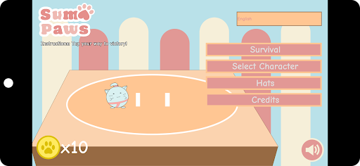 Android application SumoPaws screenshort