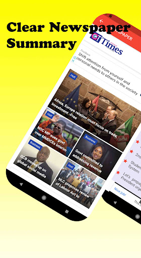 Android application Ghana news papers,newspapers screenshort