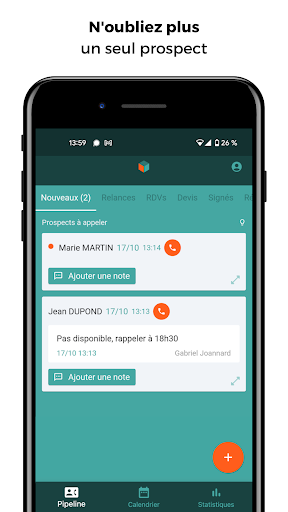 lApplication du Lead