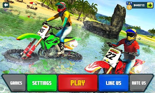 Beach Water Surfer Bike Racing For PC installation