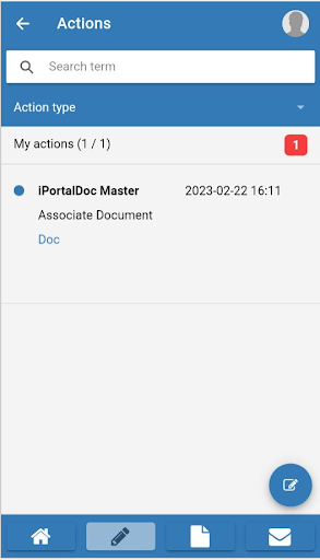 Android application iPortalDoc v7 screenshort
