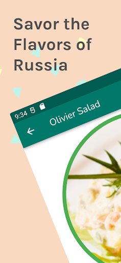 Android application Russian Recipes screenshort