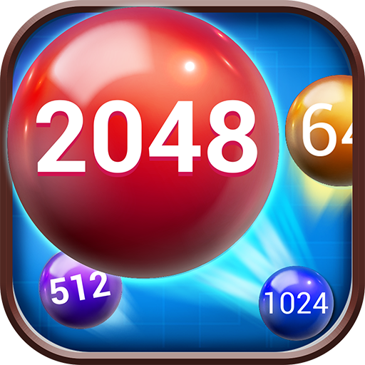 2048 Shoot 3D Balls - Number P logo