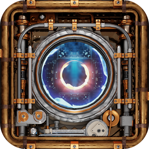 Modern Steampunk Wallpaper 4K logo