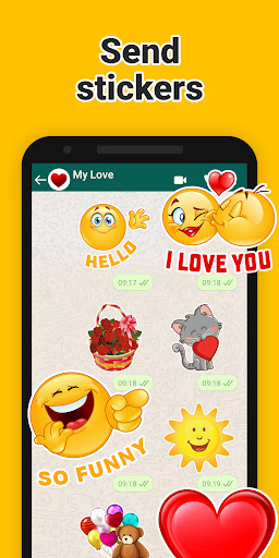 Stickers for WhatsApp & emoji screen 0