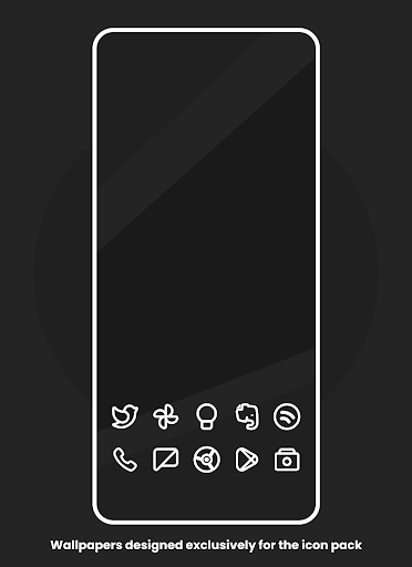 Screenshot of Plume Line - Icon Pack