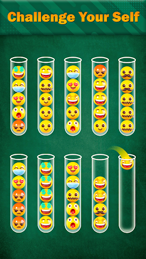 Emoji Sort: Emoji Match Puzzle Screen 2