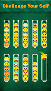Emoji Sort: Emoji Match Puzzle