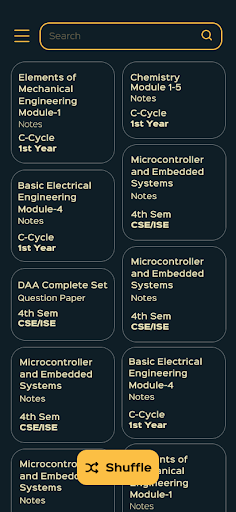 TIE: VTU Notes and Resources Screen 2