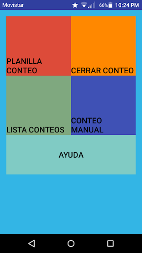 Android application Conteo Vehicular (Ing. Civil) screenshort