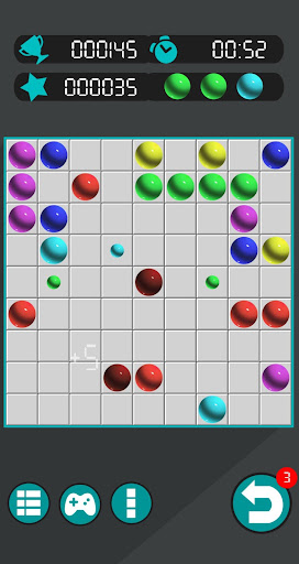 Line 98: Color lines, Connecting 5 Game apkpoly screenshots 3