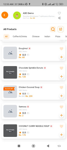 eFoodie24 Restaurant Screen 2