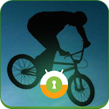 BMX Bikers Wall & Lock icon