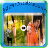Best love story and proposal style icon