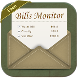 Bills Monitor & Manager Free Reminder icon