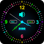 Cover Image of Download Smart Watch Neon Voice Clock 1.0.0 APK