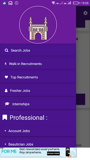 Hyderabad Jobs App Screen 3