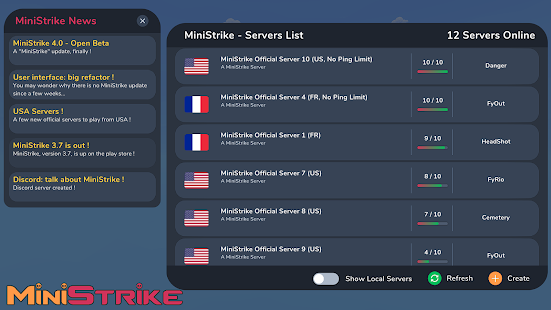 MiniStrike screenshots apk mod 4