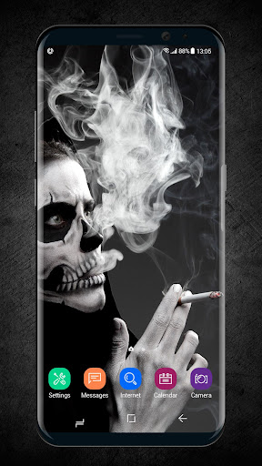 Android application Cigarette Smoking Lock Screen screenshort
