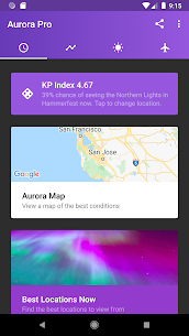 My Aurora Forecast Pro Mod Apk Aurora Borealis Alerts (Paid) 1