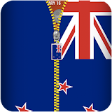New Zealand Flag Zipper Locker icon