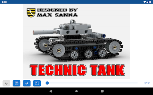 MOC Technic Instructions Screenshot