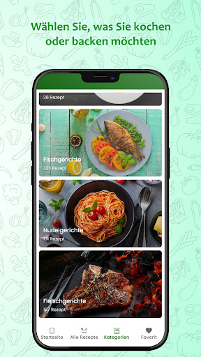 Rezepte für Speisen und Kuchen Screen 2