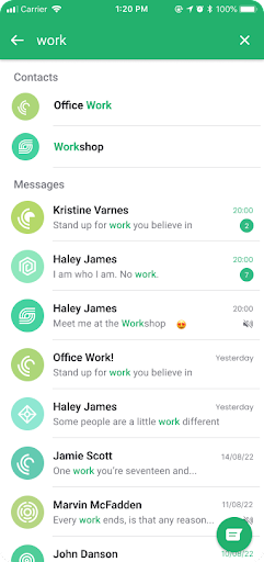 1MSG - Chat Inbox for Business Screen 3