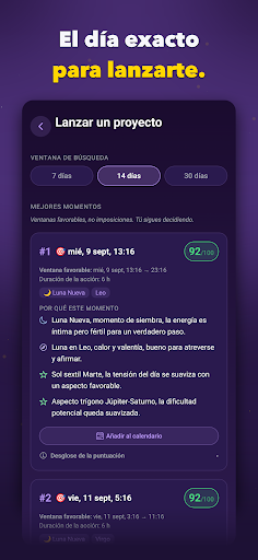 Lunation - Luna y Astrología screenshot 1