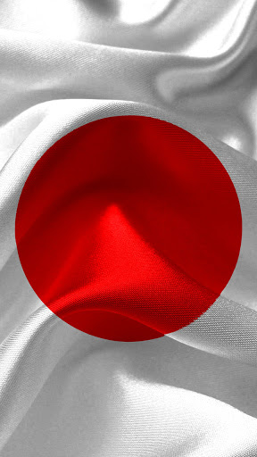 Android application japan flag wallpaper screenshort