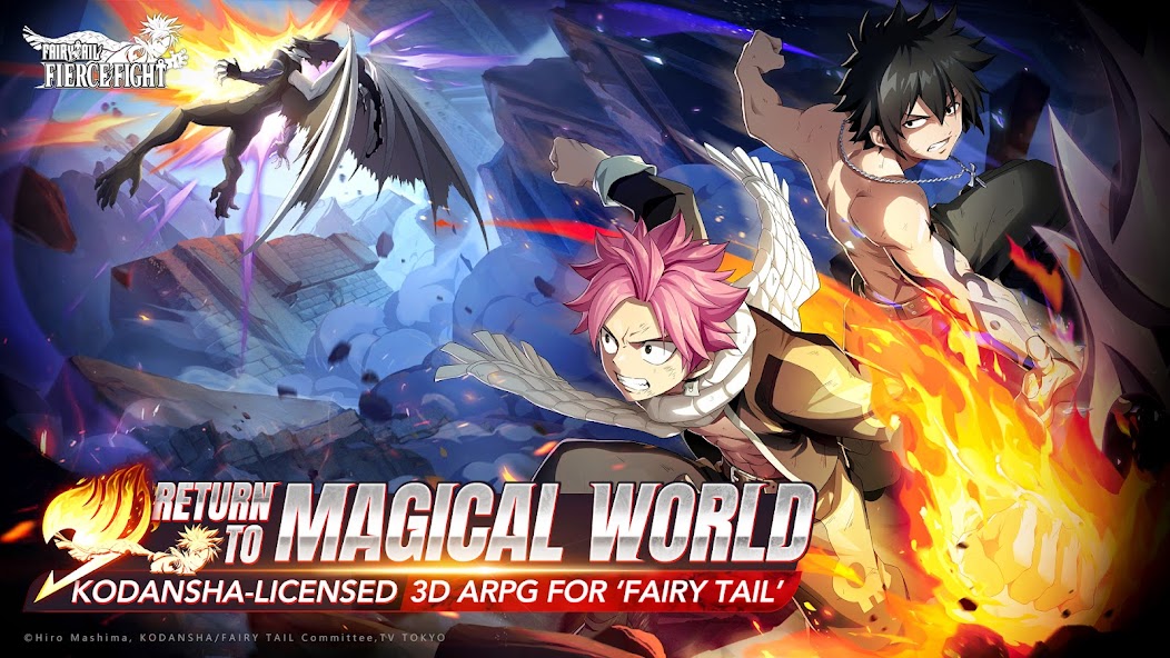 FAIRY TAIL: Fierce Fight 2.2.0.6 APK + Мод (Unlimited money) за Android