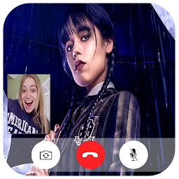 Wednesday Addams Video Call