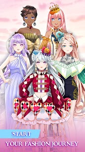 تحميل لعبة Anime Fashion Princess مهكرة وكاملة 2023 1