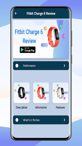 Fitbit Charge 6 Fitness Guide Screen 2