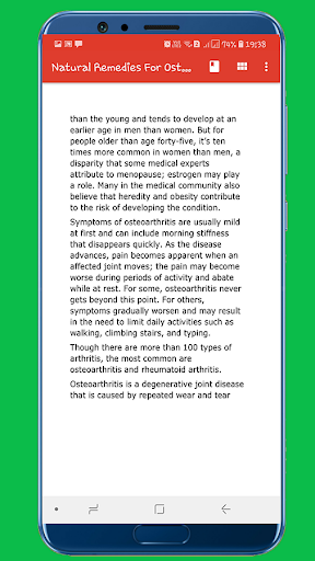 Natural Remedies For Osteoarthritis