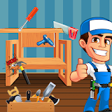 Carpenter Furniture Shop: House Wooden Craft Maker icon