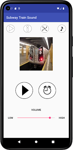 Android application Subway Train Sound screenshort