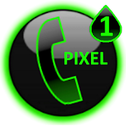 PP THEME PIXELPHONE GLOW GREEN  Icon